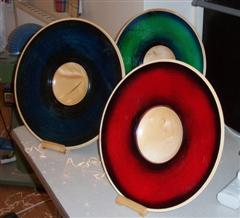 Three  samples of platter by Dave Reeks